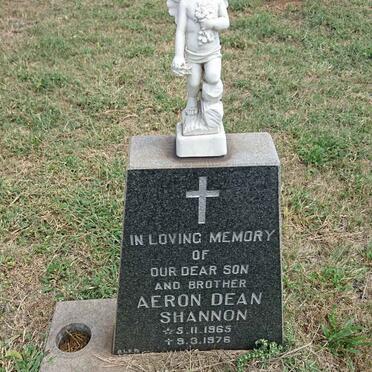 SHANNON Aeron Dean 1965-1976