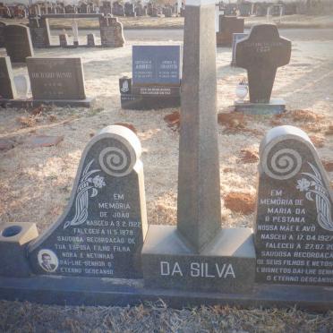 SILVA Joao, da 1922-1979 &amp; Maria DA R PESTANA 1927-2004