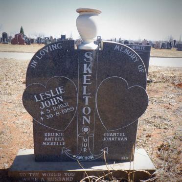 SKELTON Leslie John 1931-1989