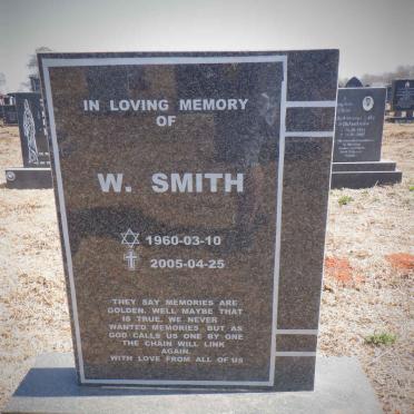 SMITH W. 1960-2005