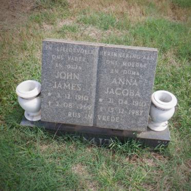 SMIT John James 1910-1969 &amp; Anna Jacoba 1910-1987