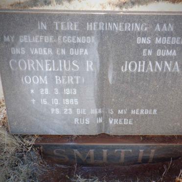 SMITH Cornelius R. 1913-1985 &amp; Johanna A.