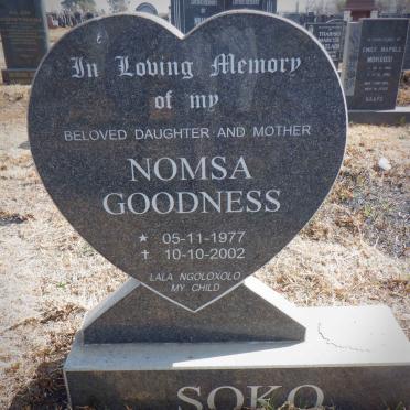 SOKO Nomsa Goodness 1977-2002