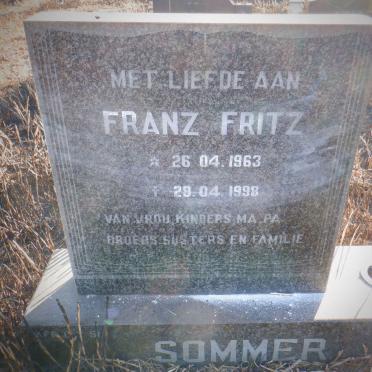 SOMMER Franz Fritz 1963-1998