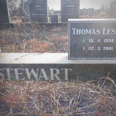 STEWART Thomas Leslie 1934-2001