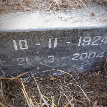 STRUWIG Theodorus 1924-2004 &amp; Aletta 1928-1987