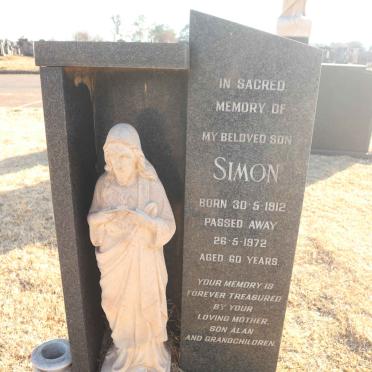 THOMAS Simon 1912-1972