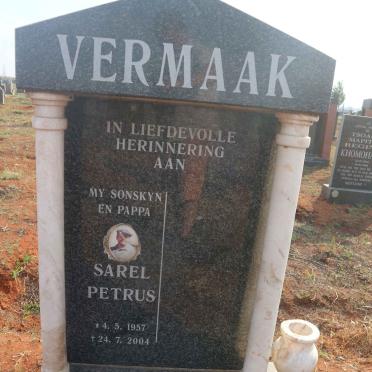VERMAAK Sarel Petrus 1957-2004