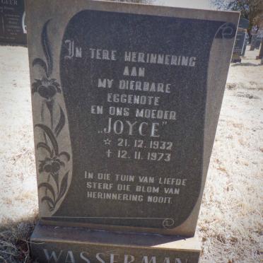 WASSERMAN Joyce 1932-1973