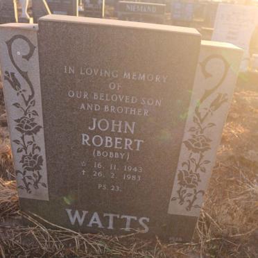 WATTS John Robert 1943-1983