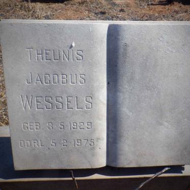 WESSELS Theunis Jacobus 1929-1975