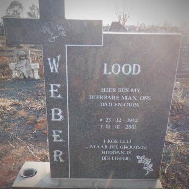 WEBER Lood 1942-2001