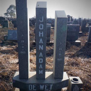 WET Johan Adam, de 1969-1997