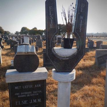 WITT Elsie J.M.M., de 1949-1987