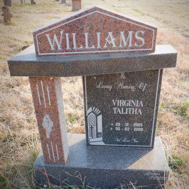 WILLIAMS Virginia Talitha 2005-2006