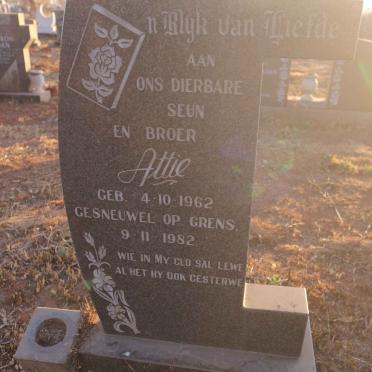 WYNGAARDT Attie, van 1962-1982