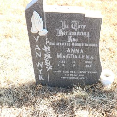 WYK Anna Magdalena, van 1900-1982