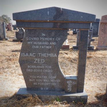ZED Isaac Themba 1948-2003