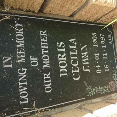 EWAN Dorris Cecilia 1908-1997