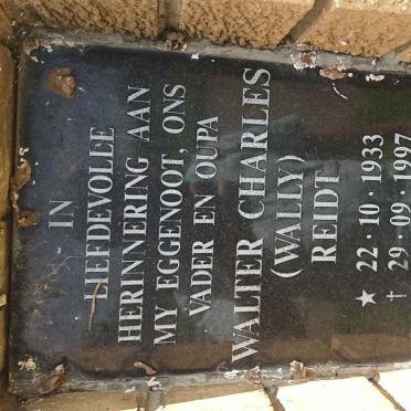 REIDT Walter Charles 1933-1997