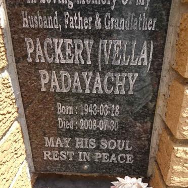 PADAYACHY Packery 1943-2008 