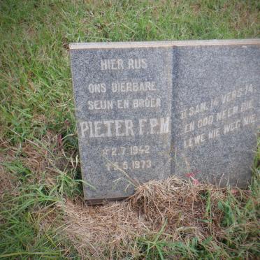? Pieter F.P.M. 1942-1973
