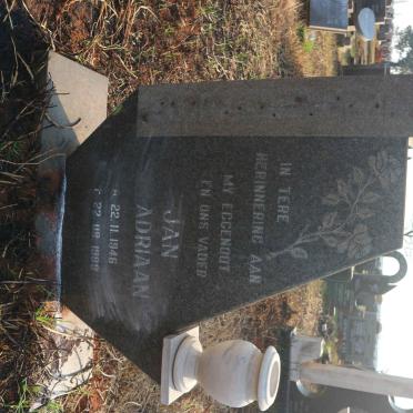 ? Jan Adriaan 1946-1988