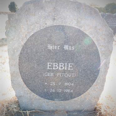 ? Ebbie nee PITOUT 1904-1984