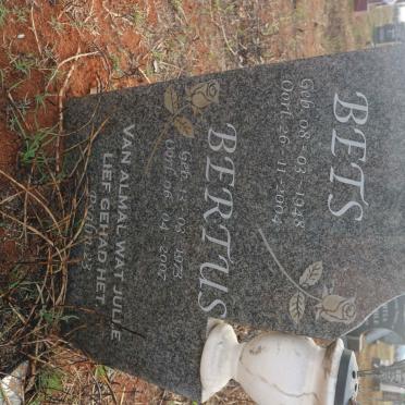 ? Bets 1948-2004 :: ? Bertus 1973-2007