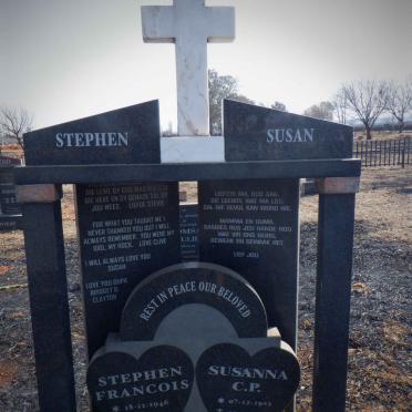 ? Stephen Francois 1946-2010 &amp; Susanna C.P. 1953-2016