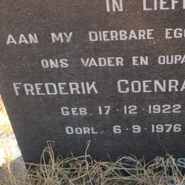 ? Frederik Coenraad 1922-1976 &amp; Jacob Johanna Magdalena 1925-1999