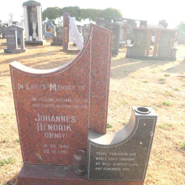 ? Johannes Hendrik 1940-1990