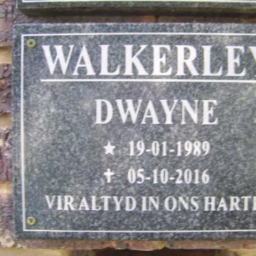 WALKERLY Dwayne 1989-2016