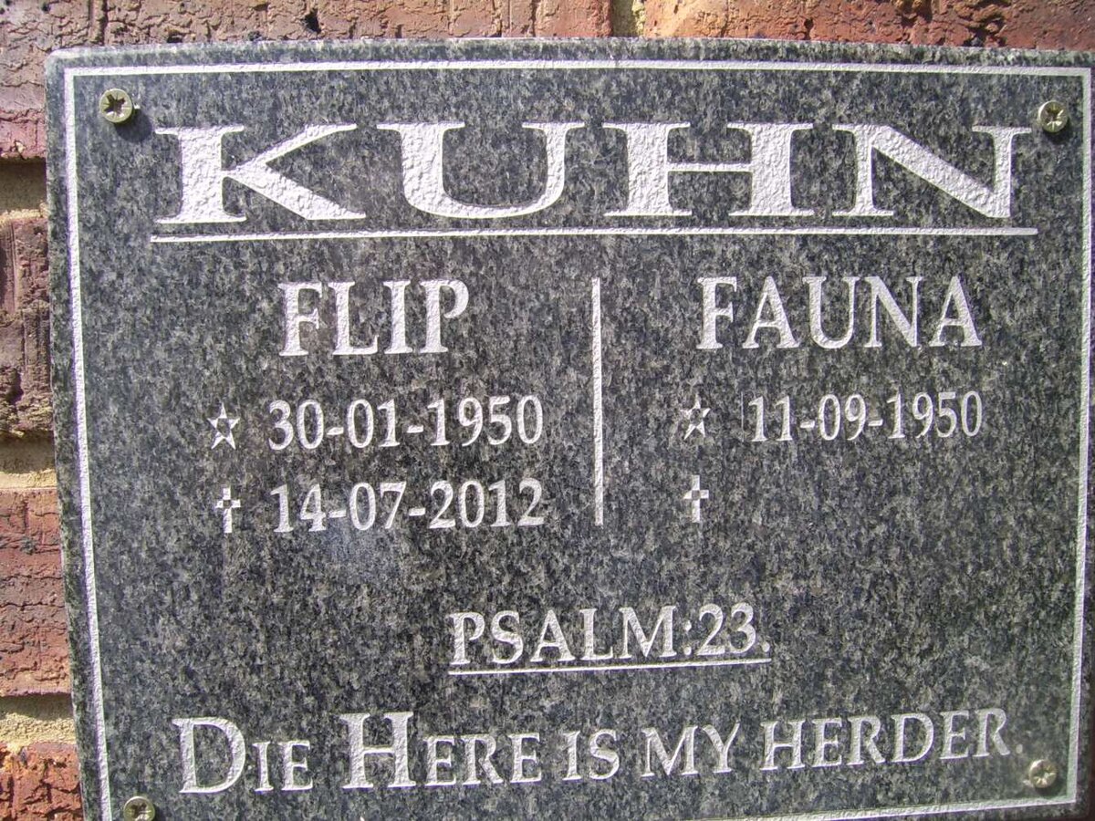 KUHN Flip 1950-2012 &amp; Fauna 1950-