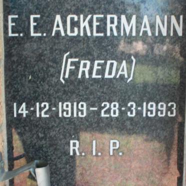 ACKERMANN E.E. 1919-1993