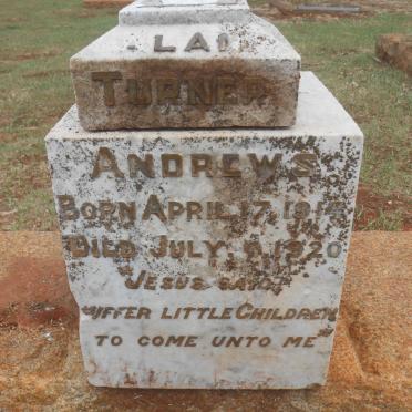 ANDREWS Alan Turner 1914-1920