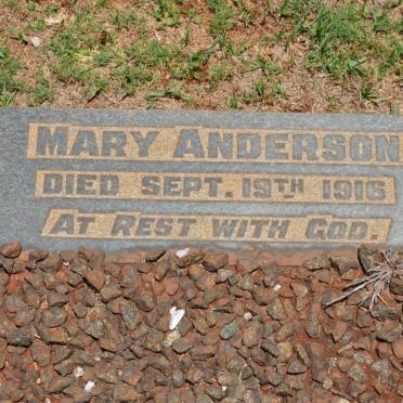 ANDERSON Mary -1916