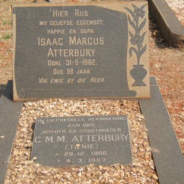 ATTERBURY Isaac Marcus -1962 &amp; C.M.M. 1906-1987
