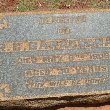 BARAGWANATH R.G. -1909