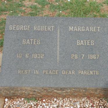 BATES George Robert -1932 &amp; Margaret -1967