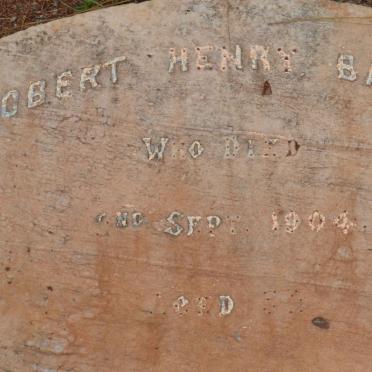 BAKER Robert Henry -1904