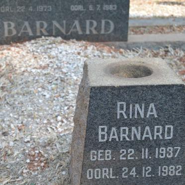 BARNARD Rina 1937-1982