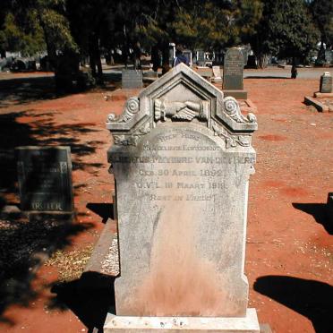 BERG Albertus Meyburg, van den 1892-1919