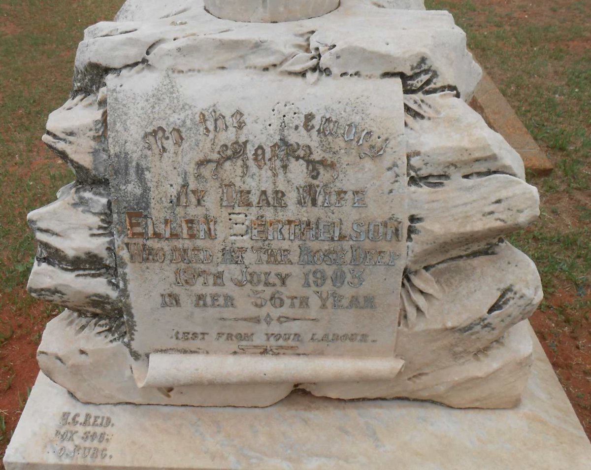 BERTHELSON Ellen -1903