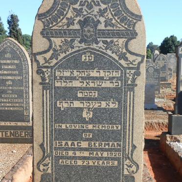 BERMAN Isaac -1920