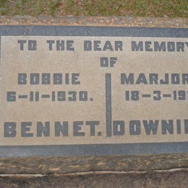 BENNET Bobbie -1930 :: DOWNING Marjorie -1939