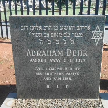 BEHR Abraham -1977