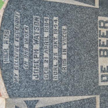 BEER Joseph Watson, de 1884-1944