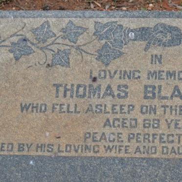 BLACKBURN Thomas -1952