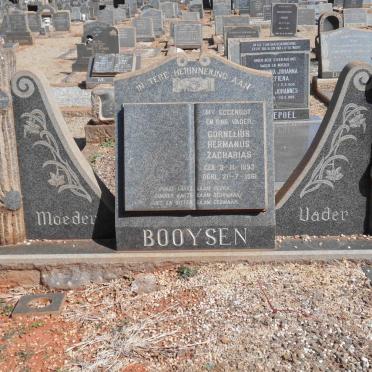 BOOYSEN Cornelius Hermanus Zacharias 1893-1961